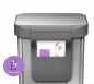 Preview: 45 Liter Rechteckiger Treteimer mit Beutelfach