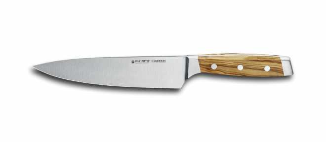 Kochmesser mit Fingerschutz