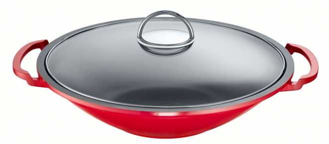 Aluguss-Wok Antihaft