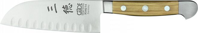 Santokumesser mit Kulle -Alpha Olive-