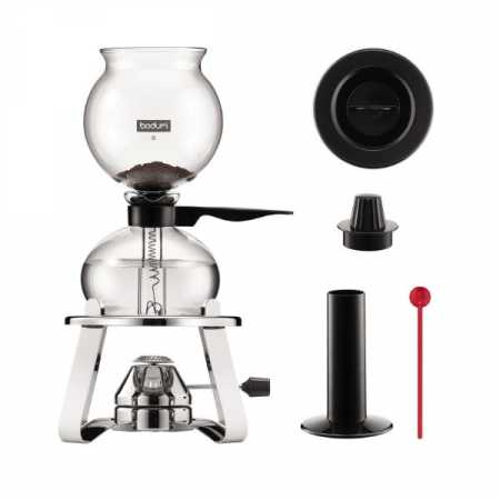 BODUM "Pebo" + Gasbrenner Set