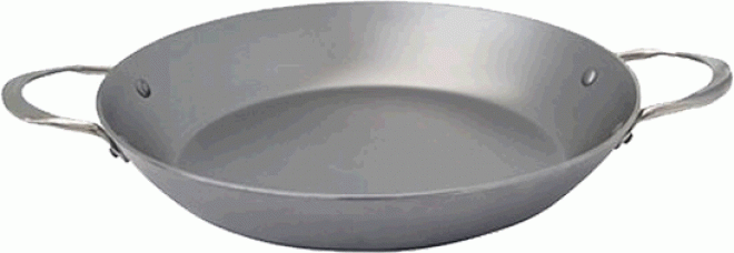 Runde Paella Pfanne de Buyer "Mineral B Element"