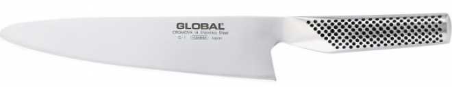 GLOBAL Kochmesser abgerundete Spitze -G1-