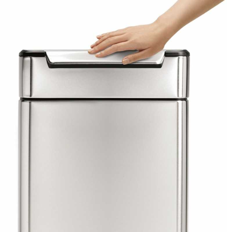 40 Liter rechteckiger touch-bar Abfalleimer