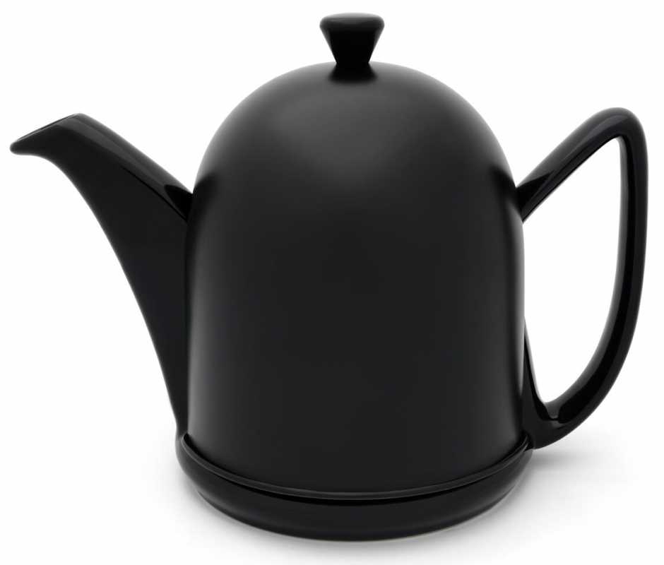 Bredemeijer Teekanne Cosy® Manto - 1L Schwarz/Schwarz