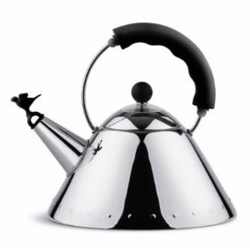 Alessi Flötenkessel von Michael Graves