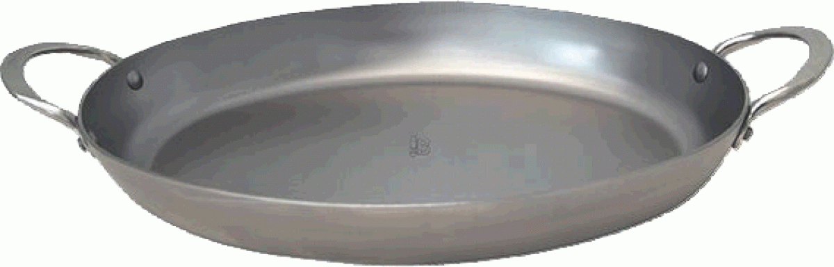 Ovale Bratpfanne de Buyer "Mineral B Element"