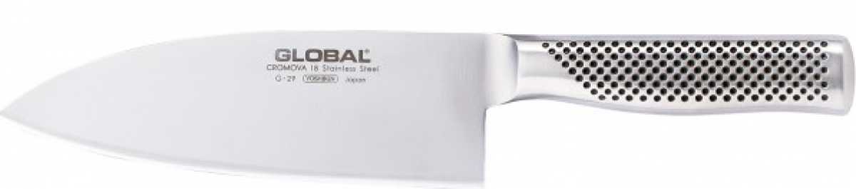 GLOBAL extra breites Fisch/Fleischmesser -G29-