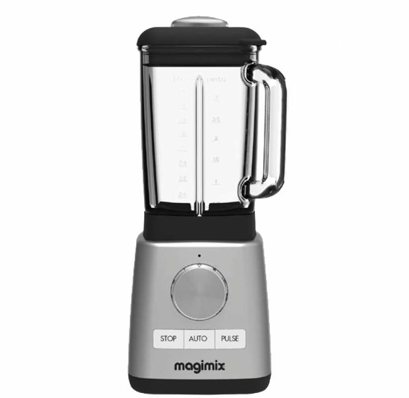 Magimix Power Blender silber mattes Gehäuse