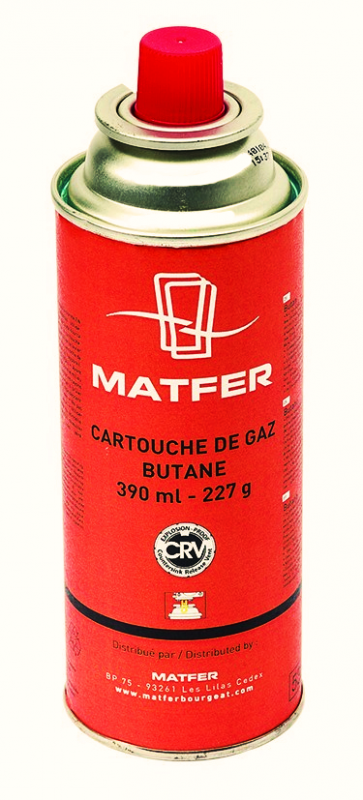 Gasflasche zu Matfer Gasbrenner