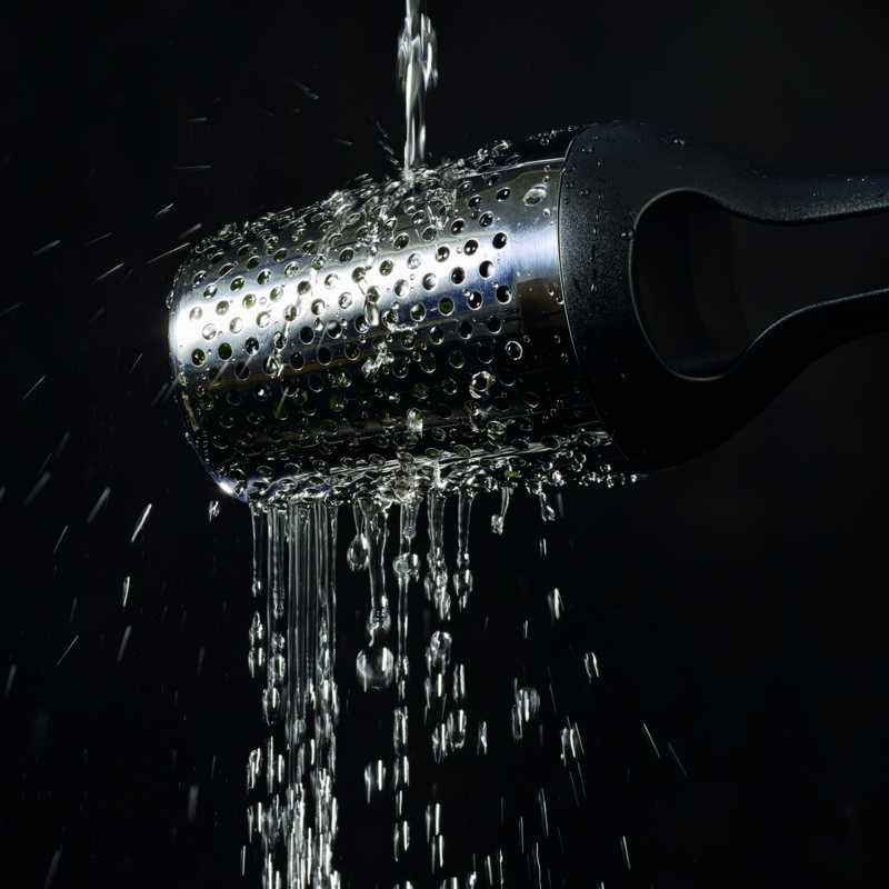 Rösle Kräuterdusche mit Wiegemesser