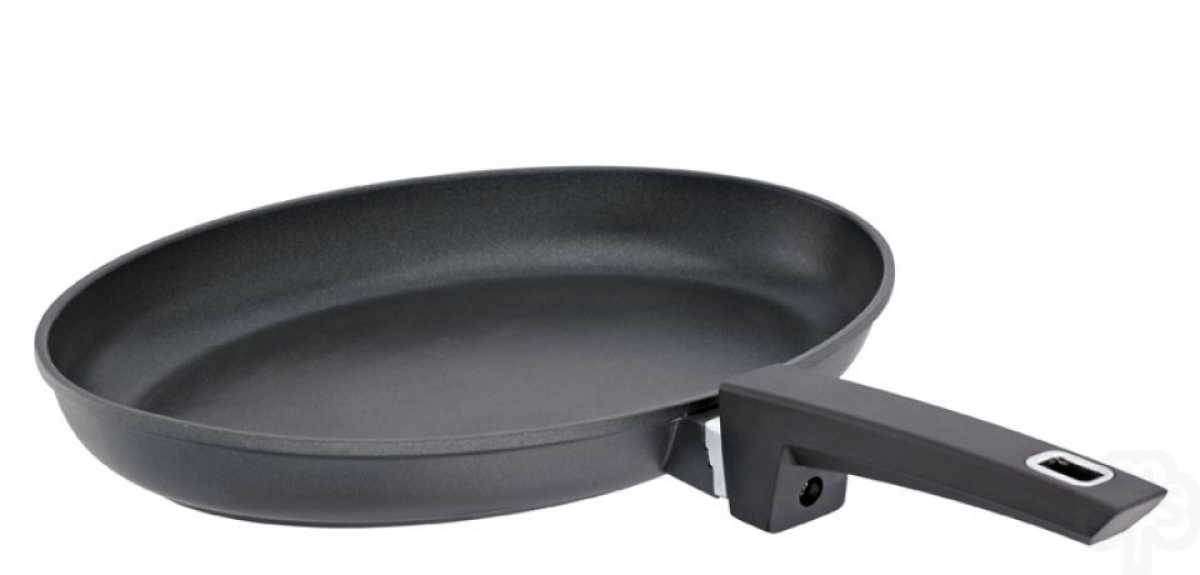 Ovale Fischpfanne von SUS - mit Deckel